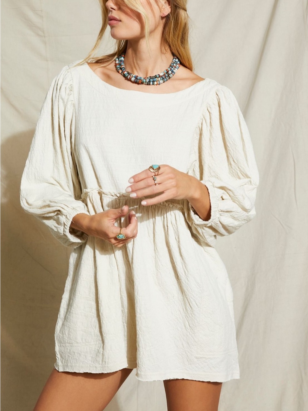 FREE PEOPLE Beyond Obsessed Romper in Mineral